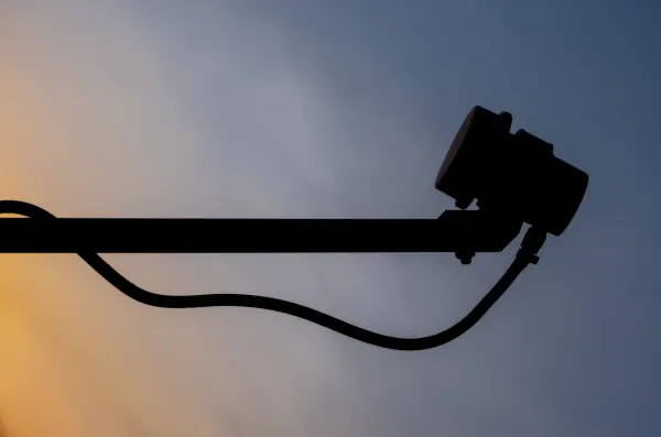 Streetlight at dusk