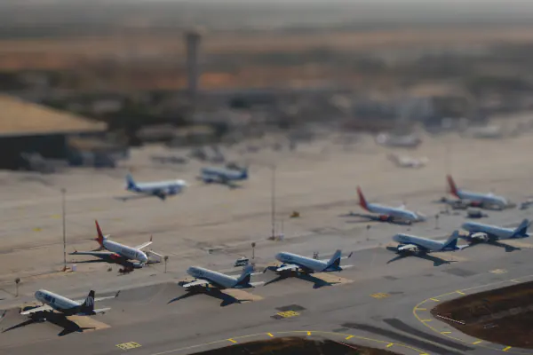 Parked, from above